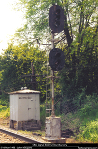 C&O Railway signal: Furniture Factory (EAS)